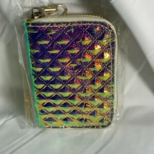 Minky Couture Zip Around Pink Wallet New With Tags